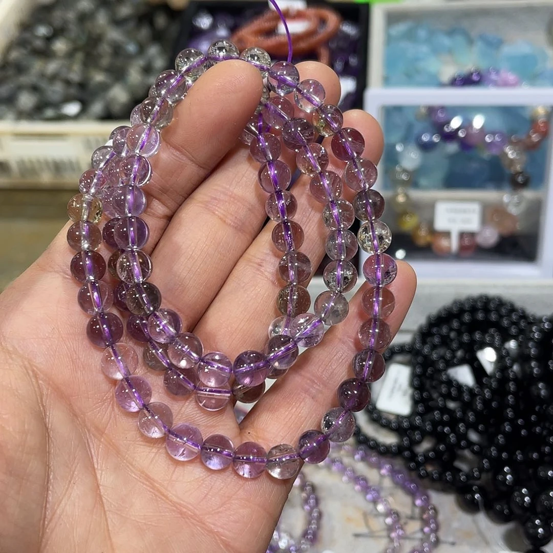 水晶手串未镶嵌z h 166