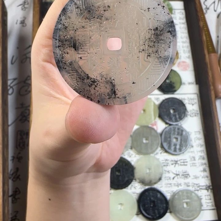 蛇纹石玉合金颈饰