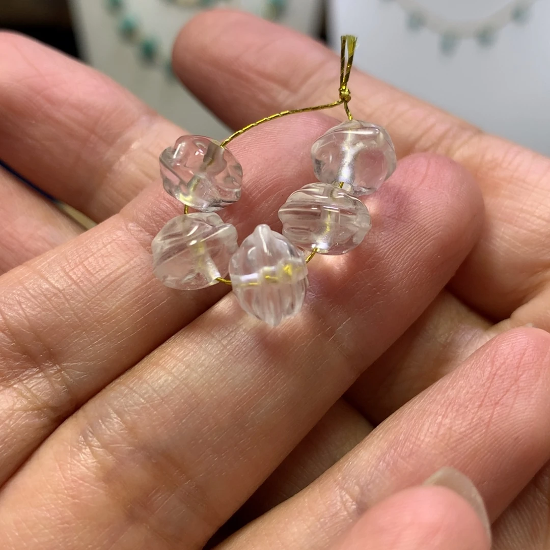 未镶嵌珠宝半成品水晶百香籽