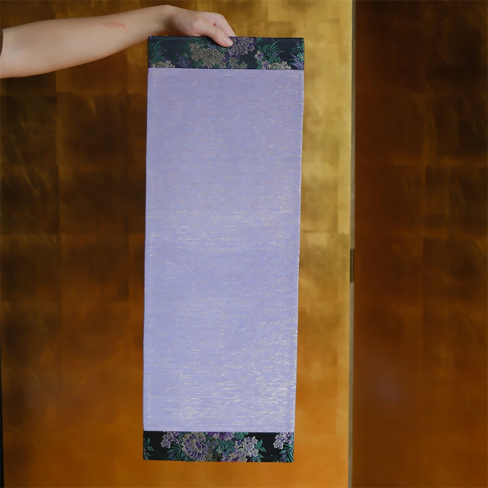 问春风【紫藤花影】长方形茶席加厚防烫隔热泡茶垫桌布茶席70*30