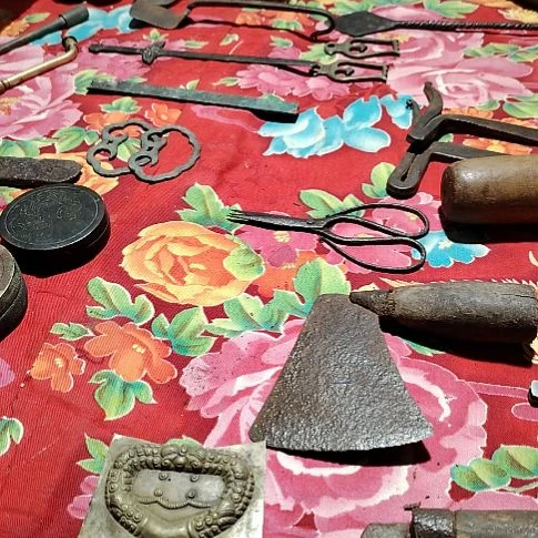 J***2民俗物件铁器摆件