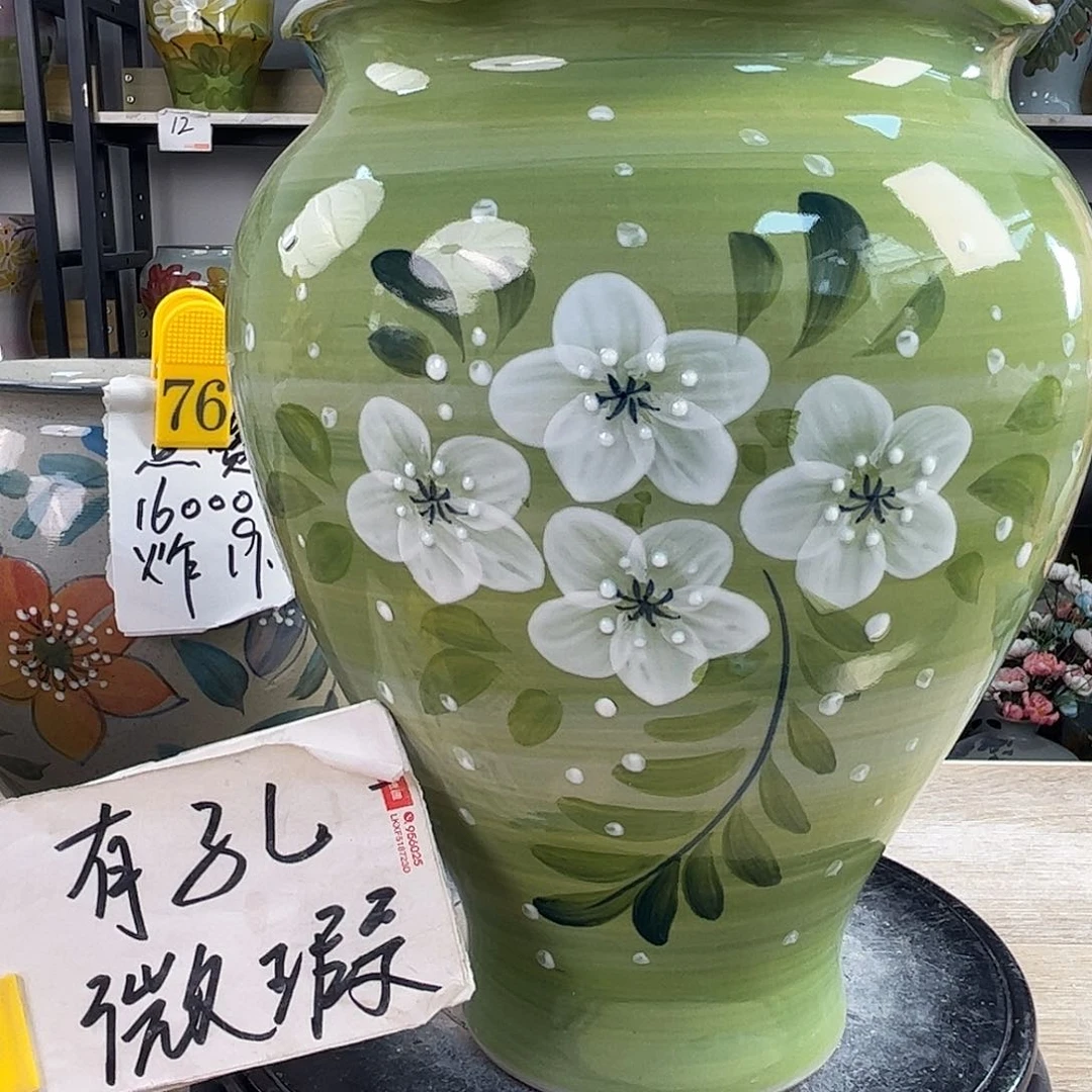 罐1tc景德镇陶瓷花盆