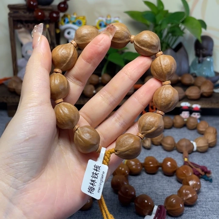 手串/手链橄榄核江***.梅林铁核19.22