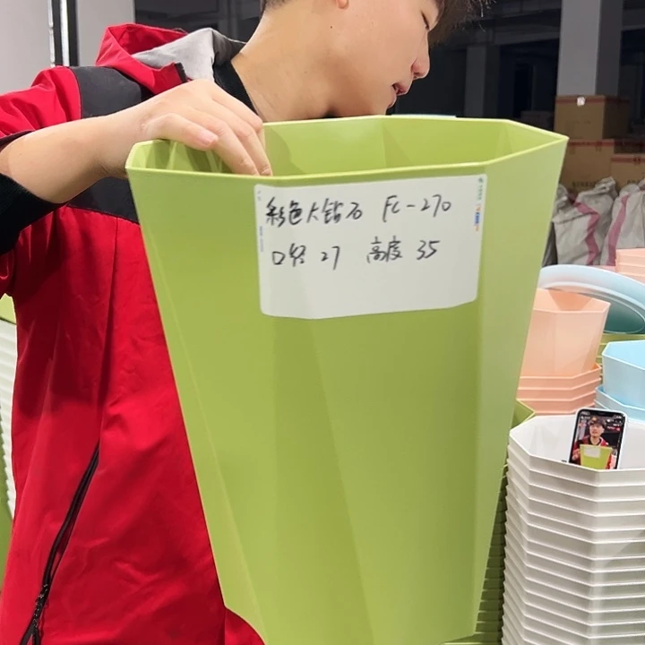 Fc270口27高35混色3只带托