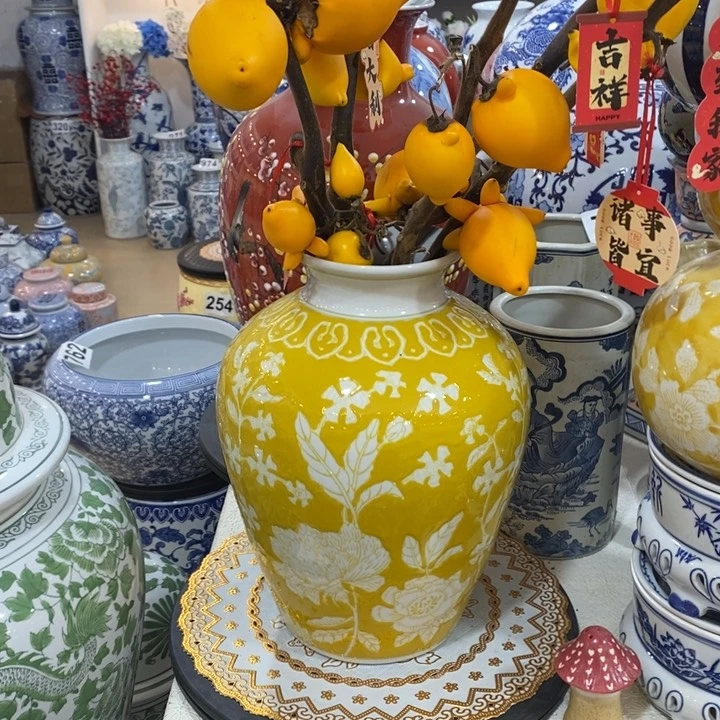 【闪购商品】摆件陶瓷花瓶摆件。。。