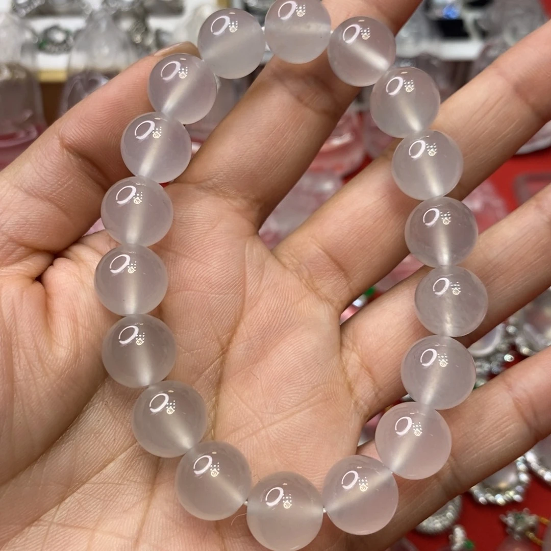 石英质玉未镶嵌手串卡12+