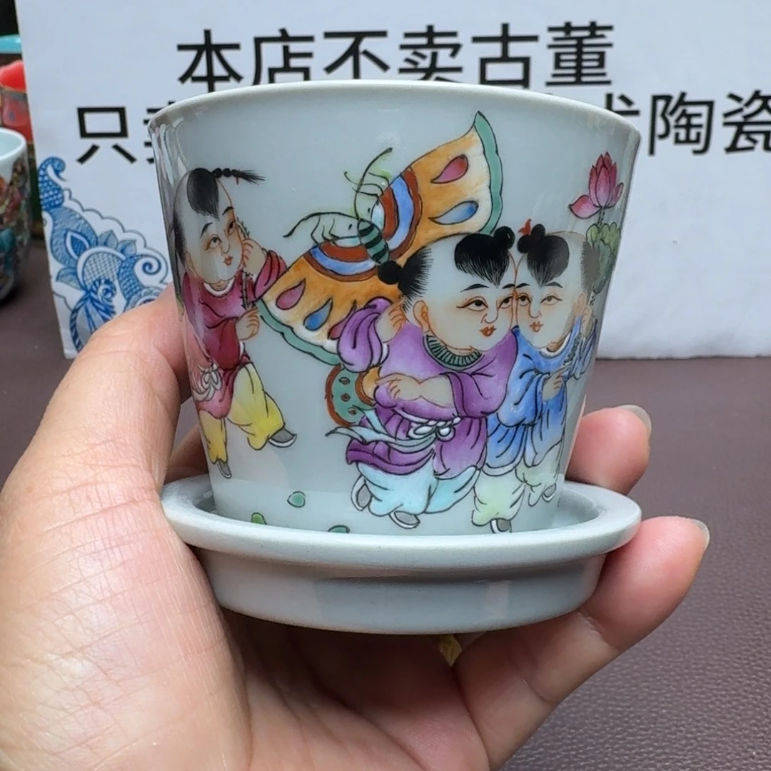 景德镇手工手绘展示