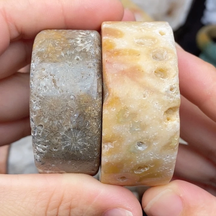 硅化玉颈饰未镶嵌