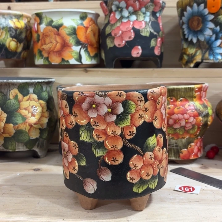 景德镇手绘花盆陶瓷11/13