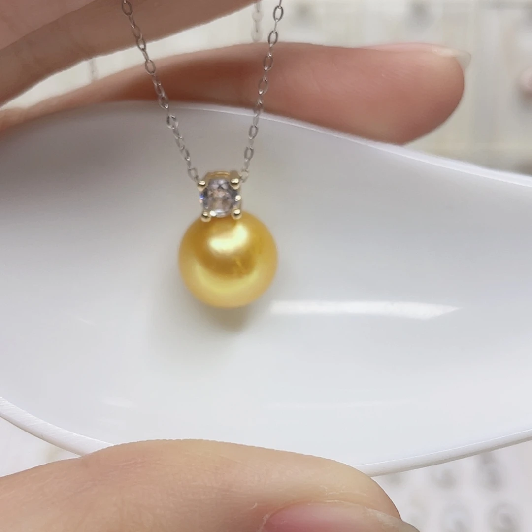 淡水珍珠合金吊坠(赠链)