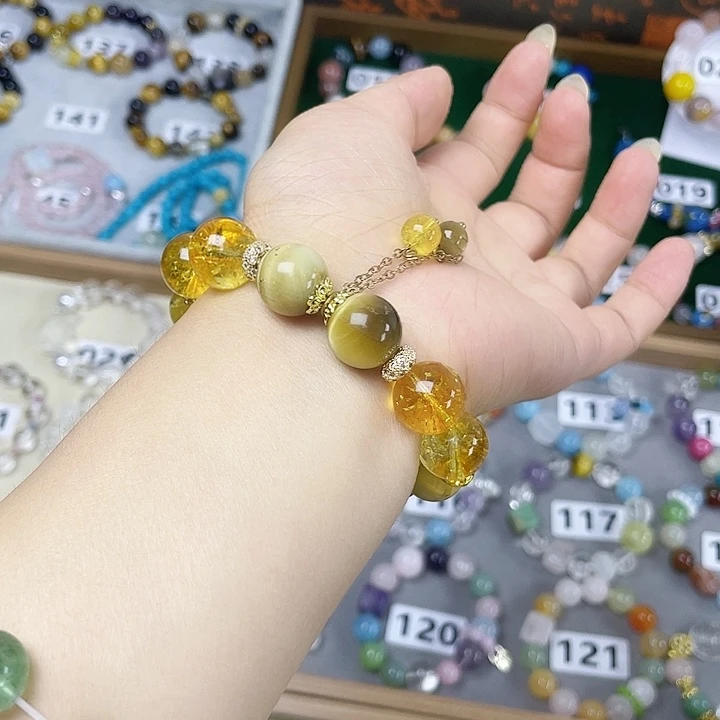 银S925镶嵌手链水晶