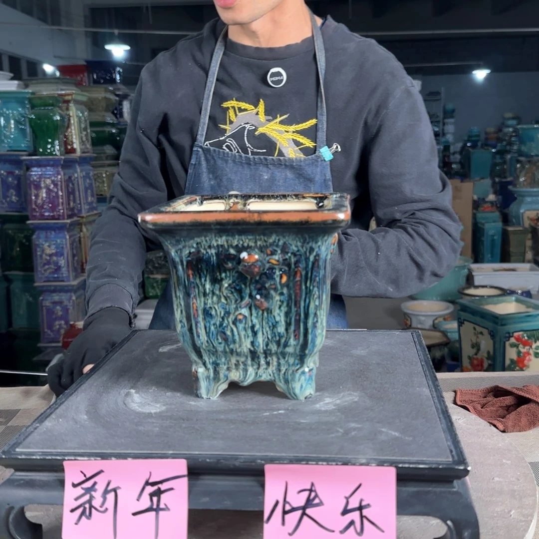 一风堂石湾花盆。