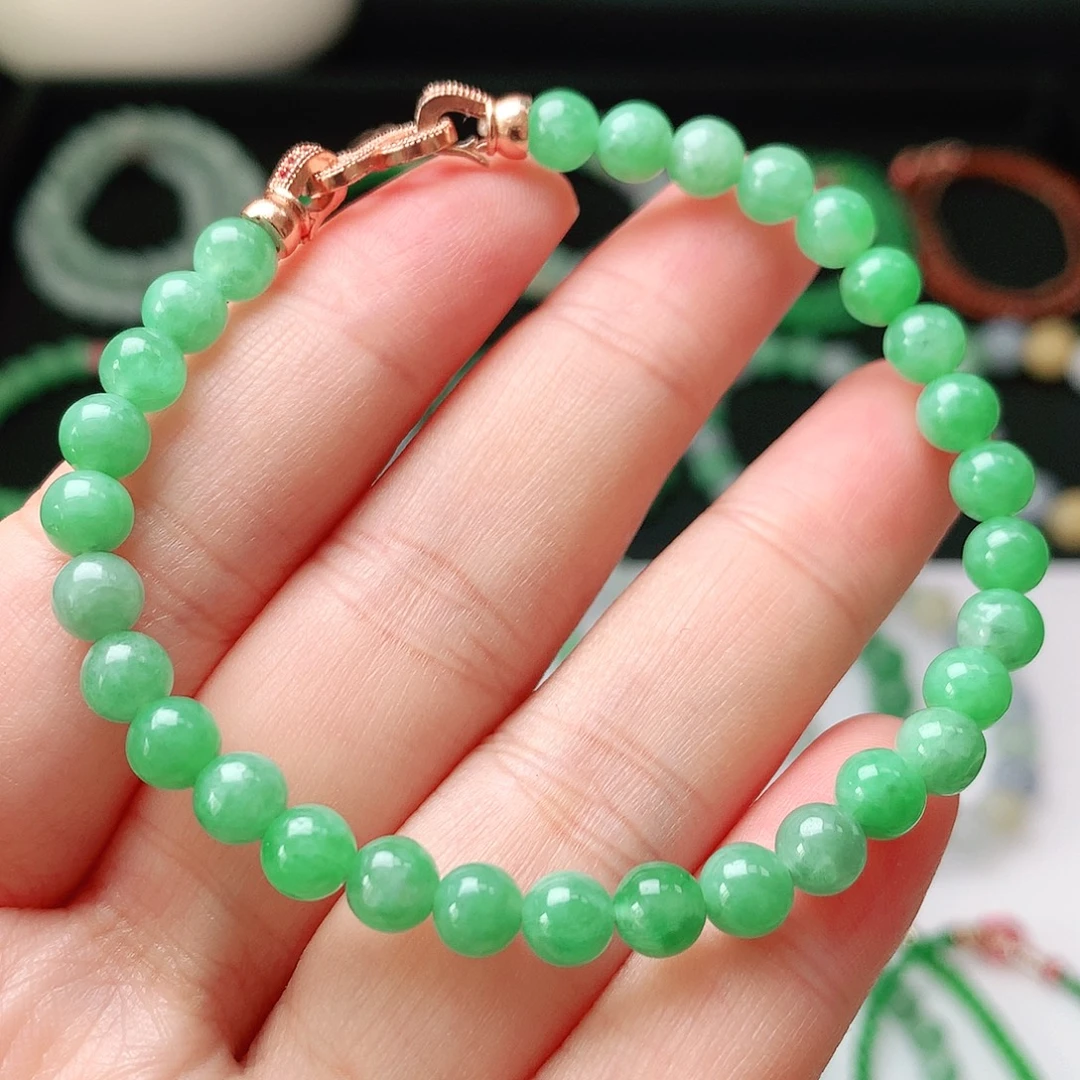 翡翠未镶嵌手链翡翠