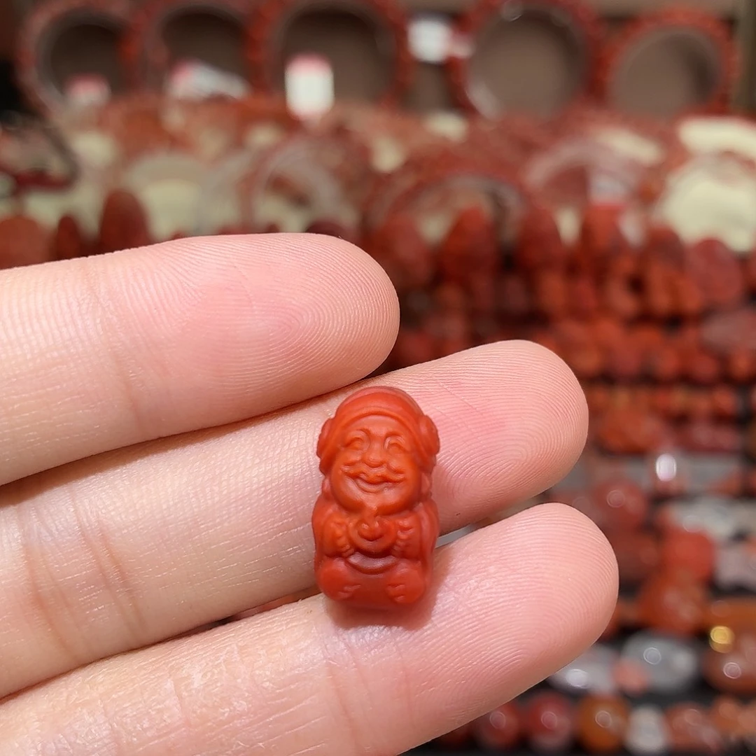 南红玛瑙未镶嵌颈饰