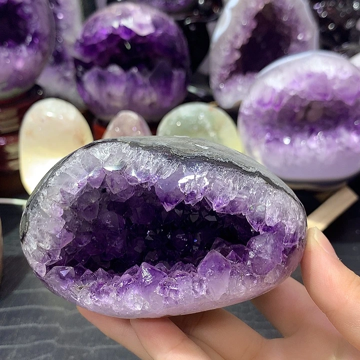 未镶嵌珠宝半成品紫晶