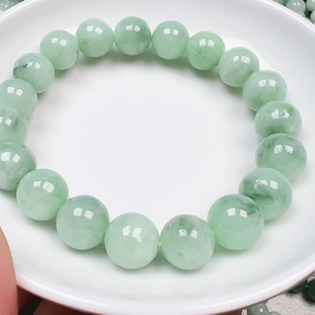 龙***工翡翠散珠多样性发货