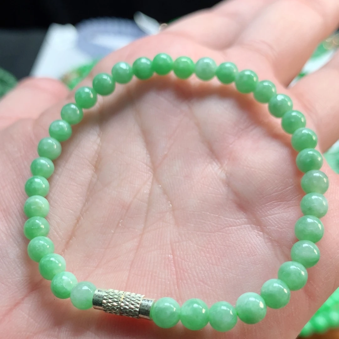 翡翠未镶嵌手链翡翠