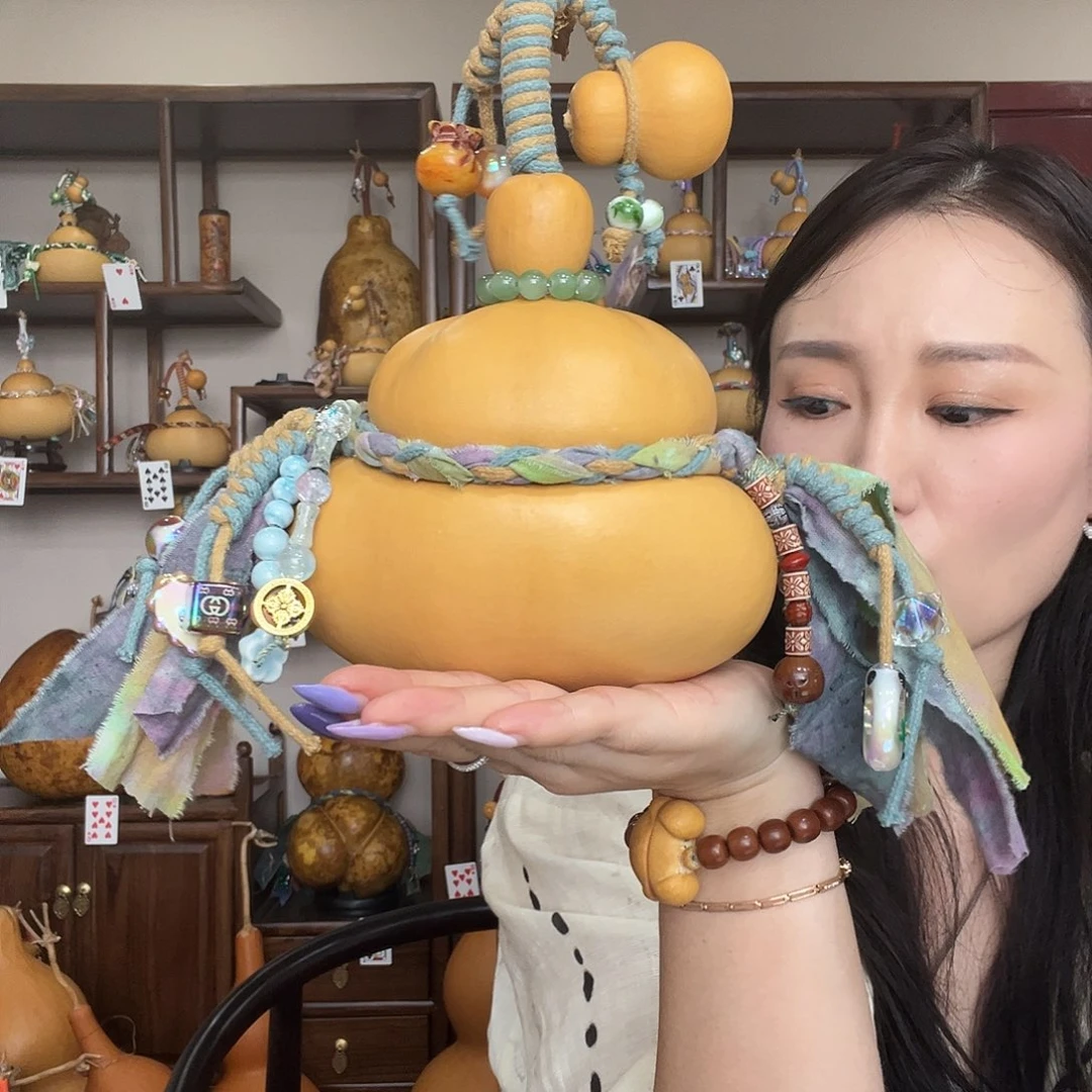 落***落钱袋子葫芦摆件葫芦