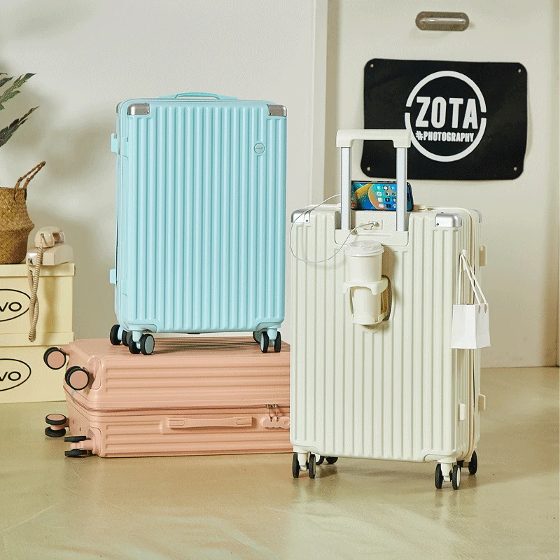 女20寸新款多功能行李密码箱男26寸超大旅行箱轻便商务登机拉杆箱