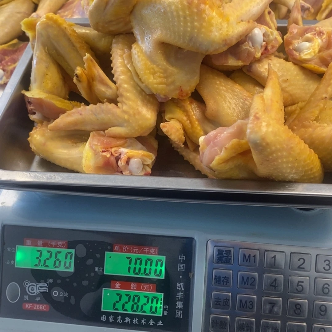 60天中国大陆包装鸡翅180