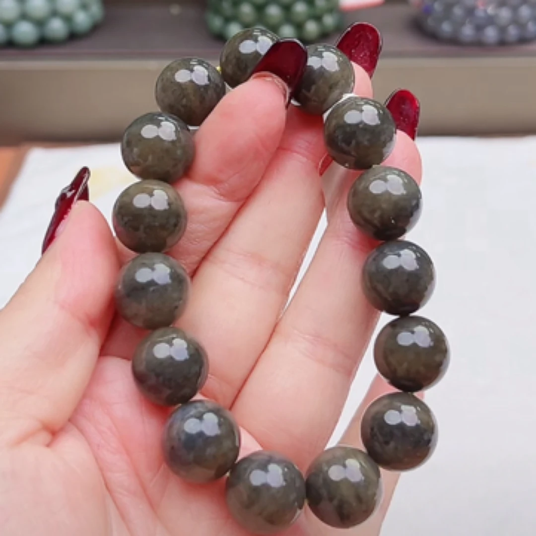 纯天然和田玉新疆糖青花14