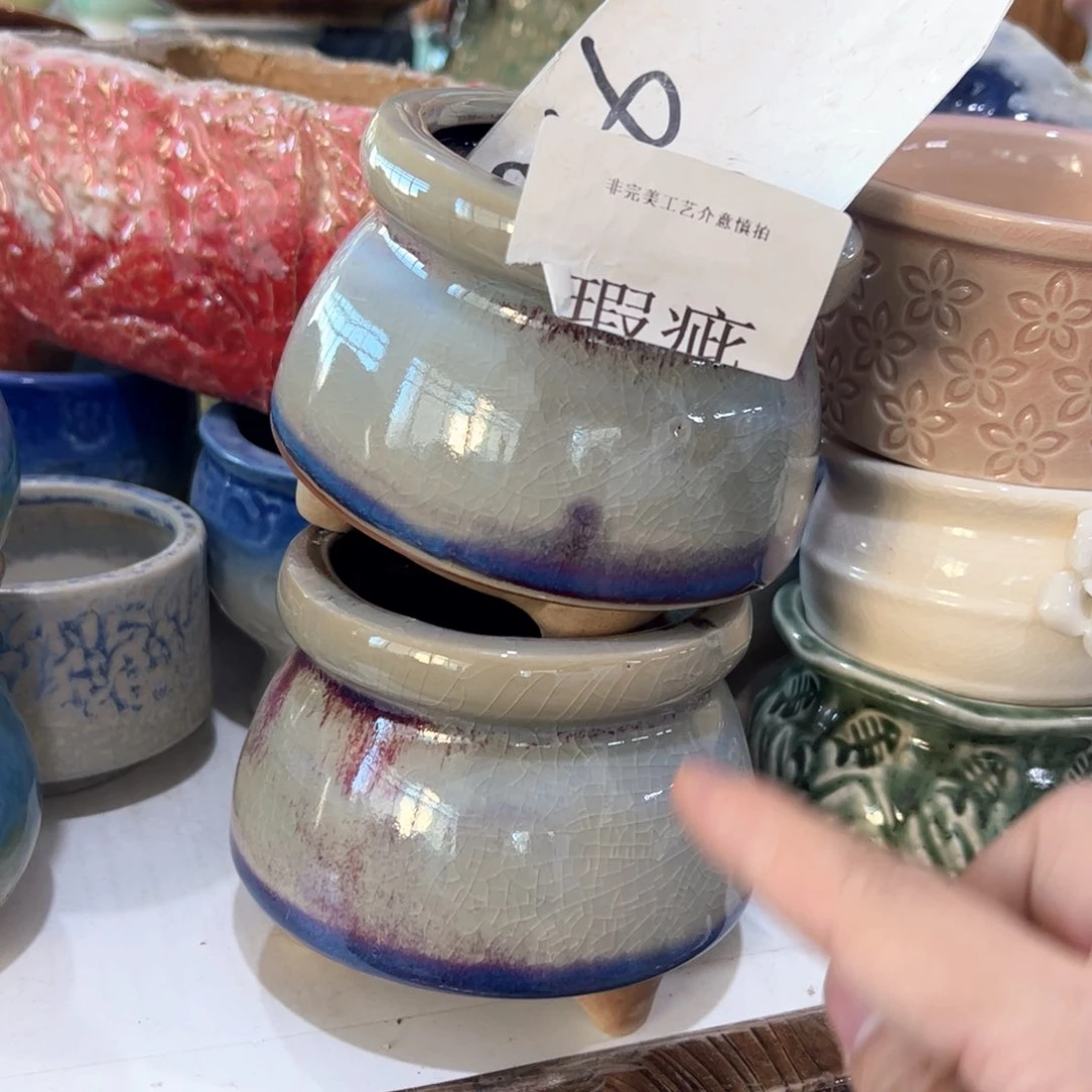 陶瓷多肉小花盆@@1916