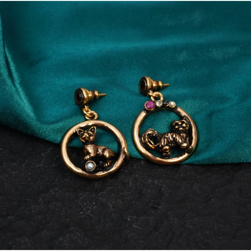 铜合金 树脂 耳饰 非黄金非玉石 AJ 08799