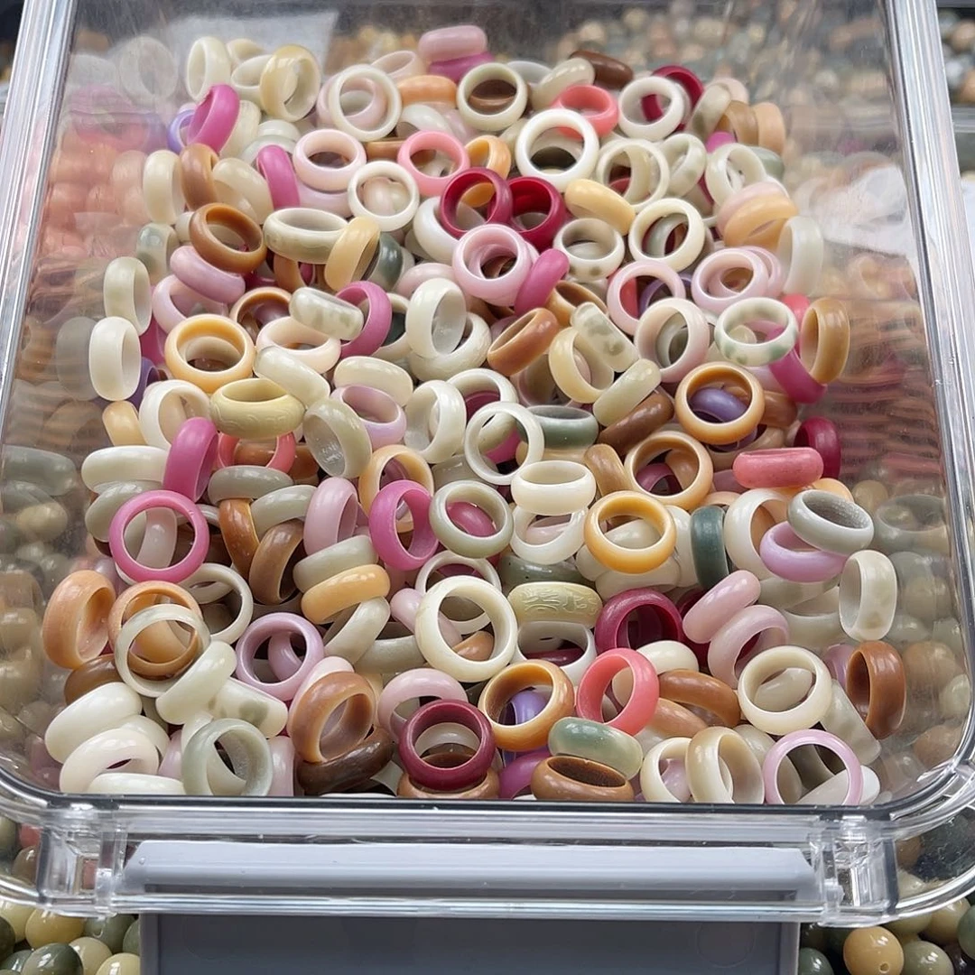 白玉菩提吊坠z瑕11-12内径/10颗