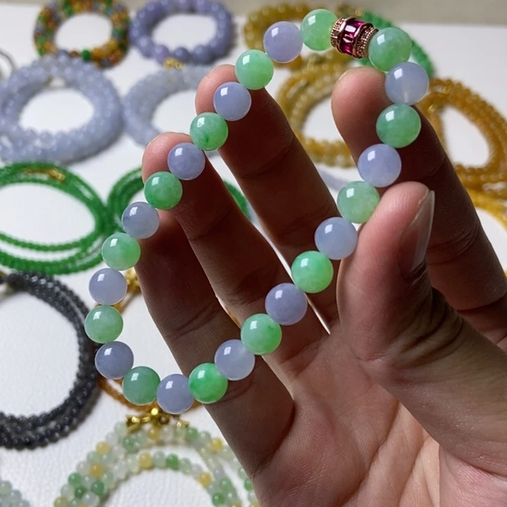 定制翡翠未镶嵌缅甸翡翠A货卡7.7