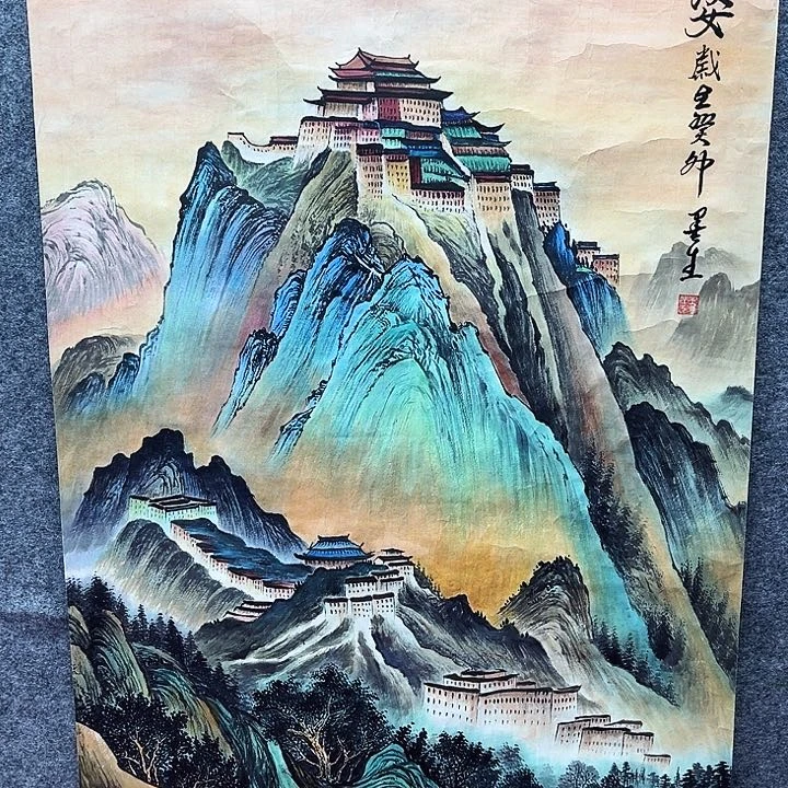 鲁岳美术艺术作品2