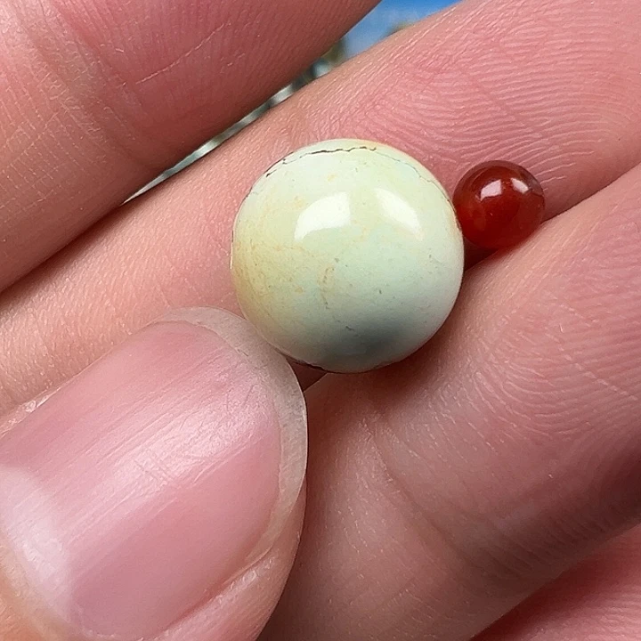 南红玛瑙未镶嵌配饰卡10.8