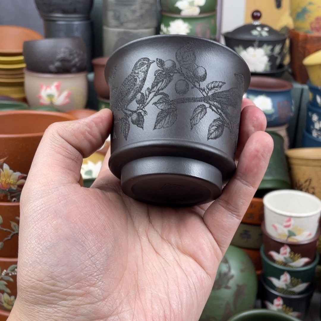 紫砂茶杯紫砂茶杯