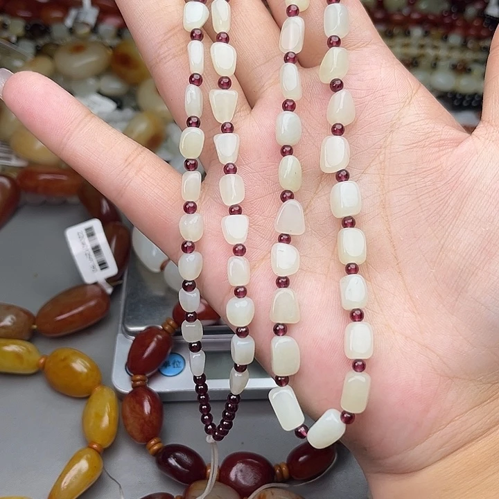 和田玉（糖玉）未镶嵌手链