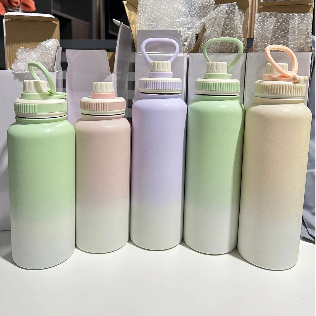 BWB便携大容量304不锈钢内胆水杯 1200ml-800ml