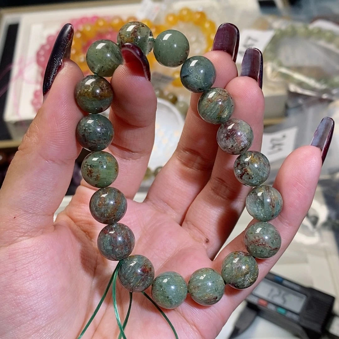 【闪购商品】水晶手链未镶嵌莫奈绿幽灵242