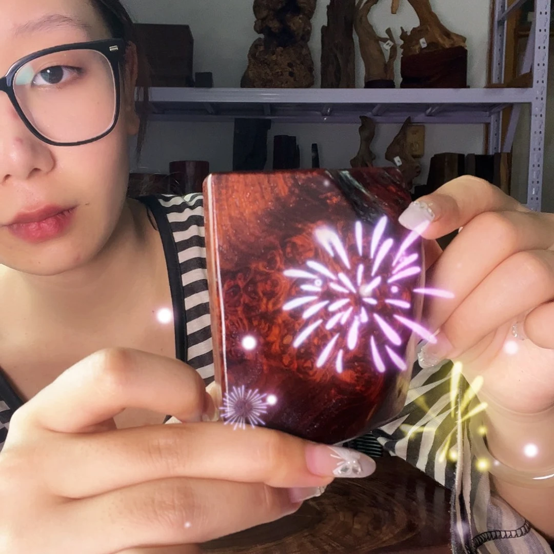 紫檀木类端景台肩*