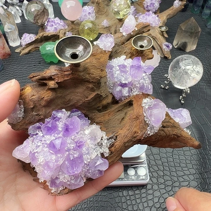 未镶嵌水晶珠宝半成品127