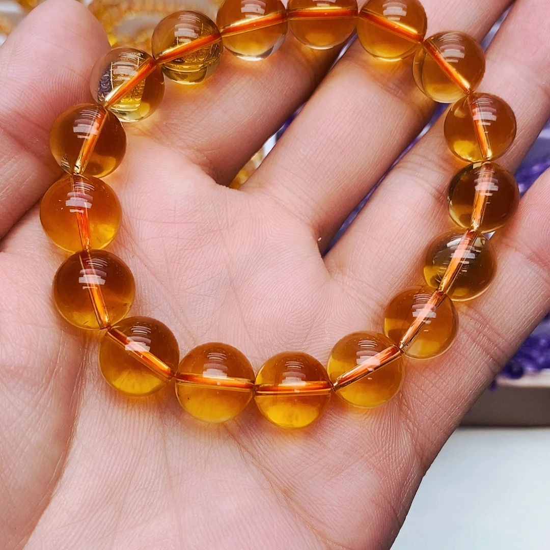 嘉***装未镶嵌水晶手串天然