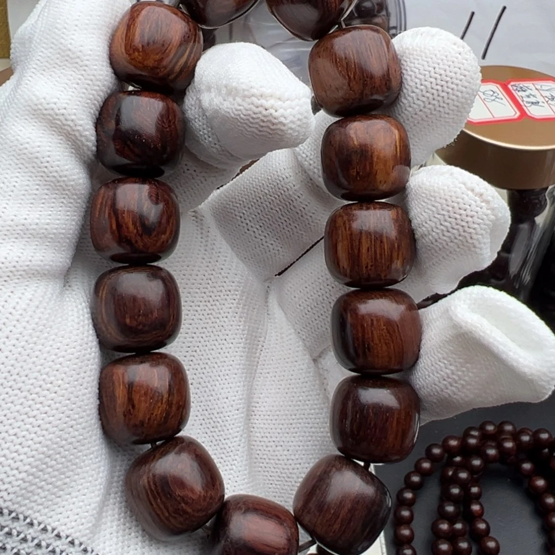 木海南红降花梨公15×16老型微瑕