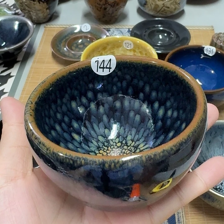 茶盏144 坚记茶盏摆件