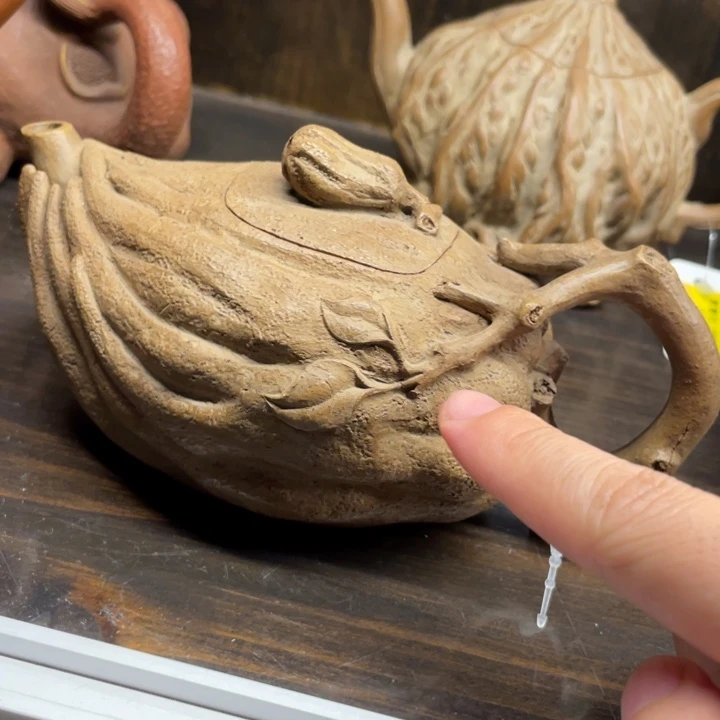 黄***雀茶壶紫砂紫砂艺术学院