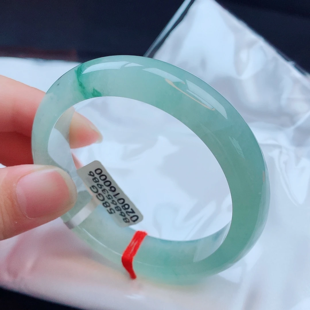 翡翠未镶嵌手镯天然缅甸翡翠A货手镯