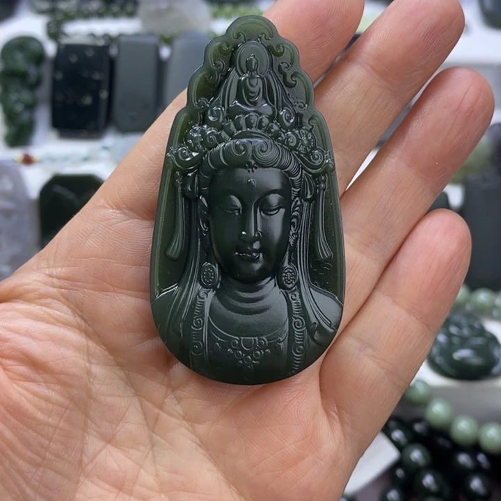 和田玉（青玉）未镶嵌珠宝奇石