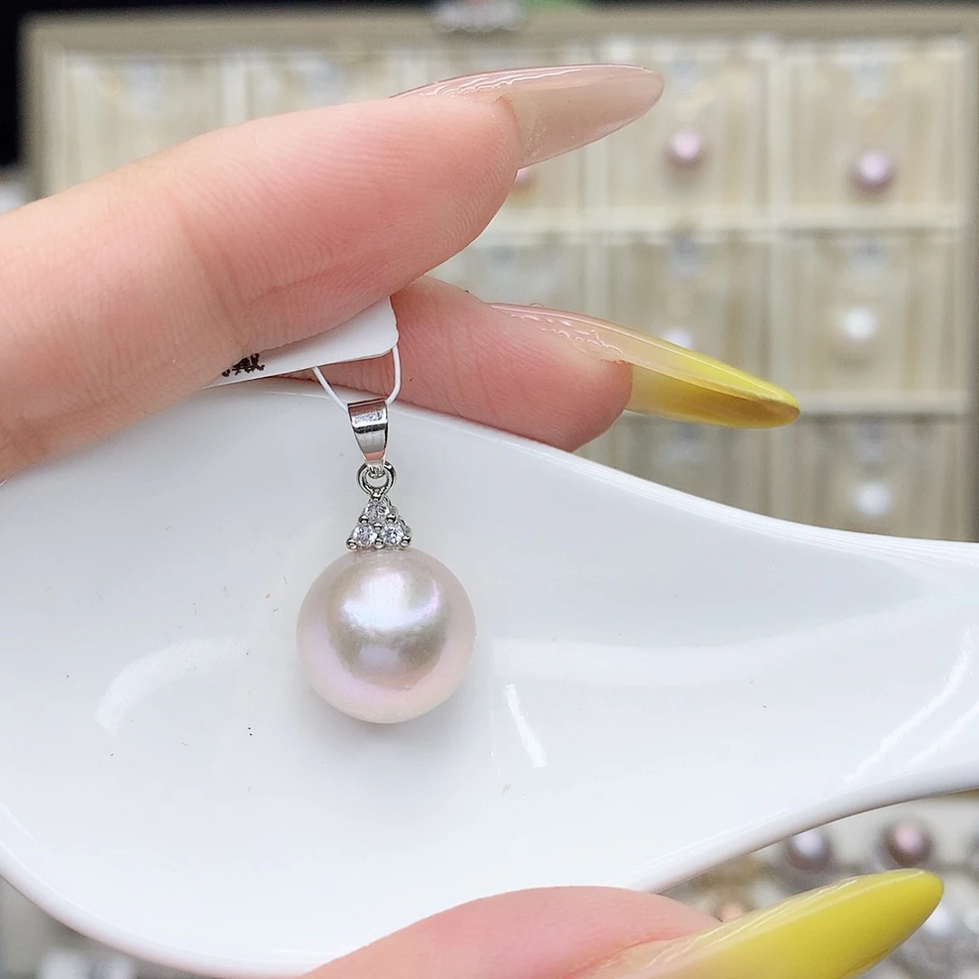 淡水珍珠未镶嵌吊坠(赠链)