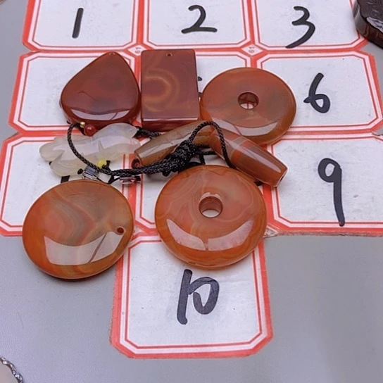 【闪购商品】玛瑙/玉髓未镶嵌珠宝半成品温**风