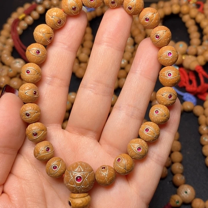 凤眼菩提手串手串10大加描眼线