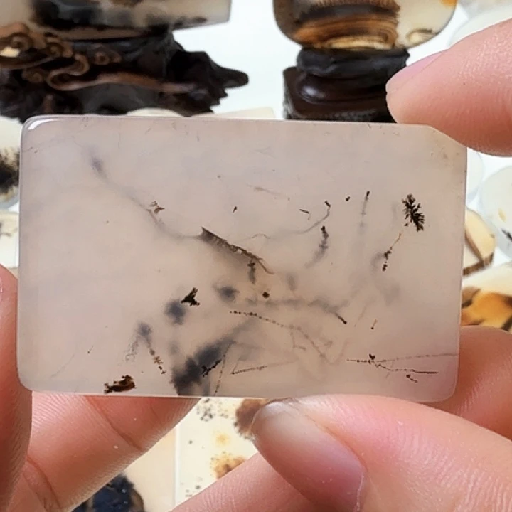 玛瑙/玉髓钛钢珠宝半成品