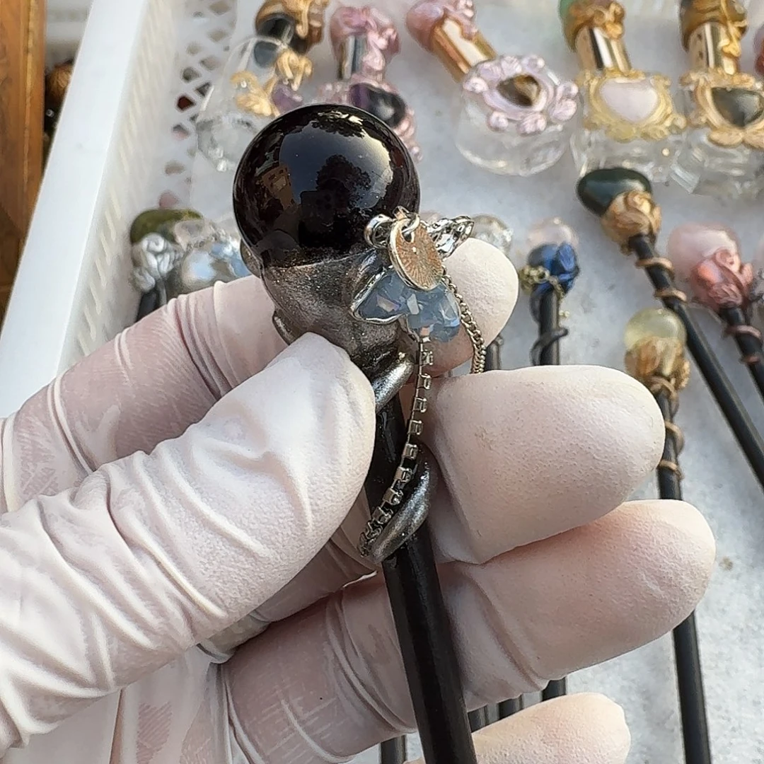 *****颈饰烟晶未镶嵌紫水晶