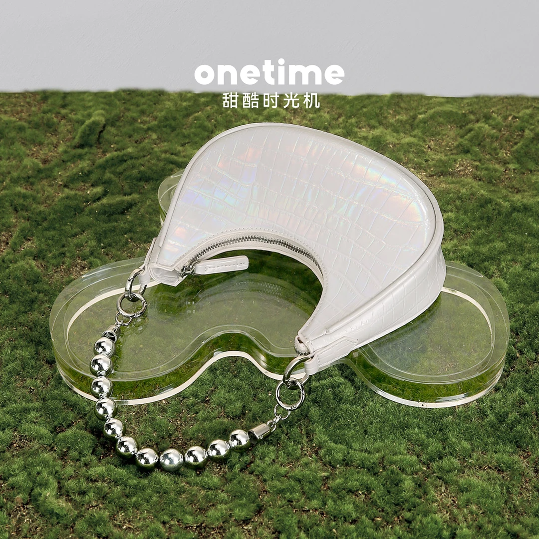 onetime月牙包单肩包2025夏季新款斜挎包轻奢风腋下包礼物送女友
