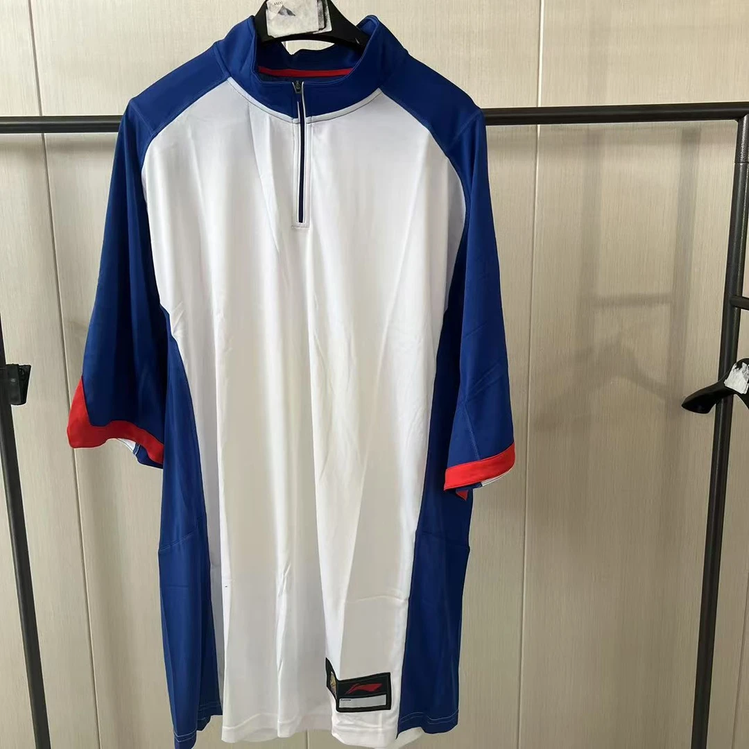 《B品以直播展示为主》李宁夏季男款篮球服清爽短袖上衣ATSH599